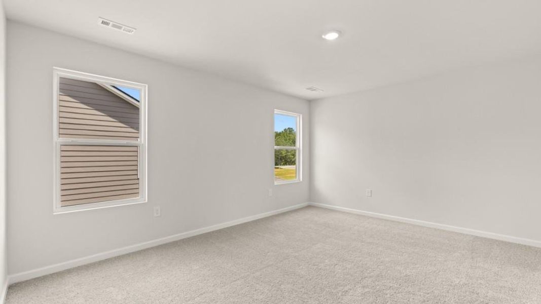 Spacious, unfurnished interior of a new home in Braselton Village, Braselton (Image 24).