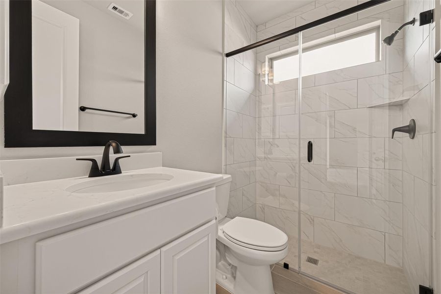 Furnished interior view inside a new home in , Richmond (Image 8).