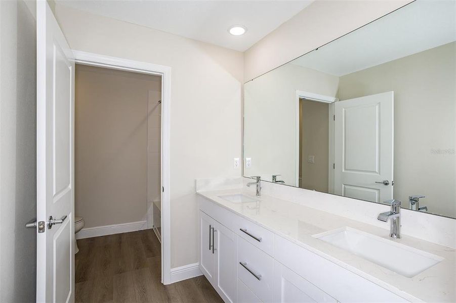 Furnished interior view inside a new home in Pasadena Landing, Wesley Chapel (Image 8).