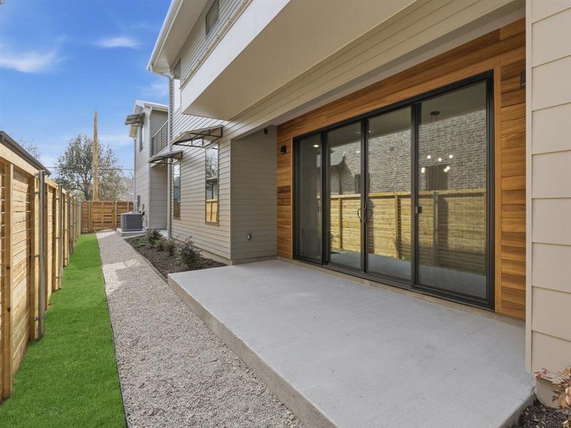 Exterior details and patio area of a home in , Fort Worth (Image 29).