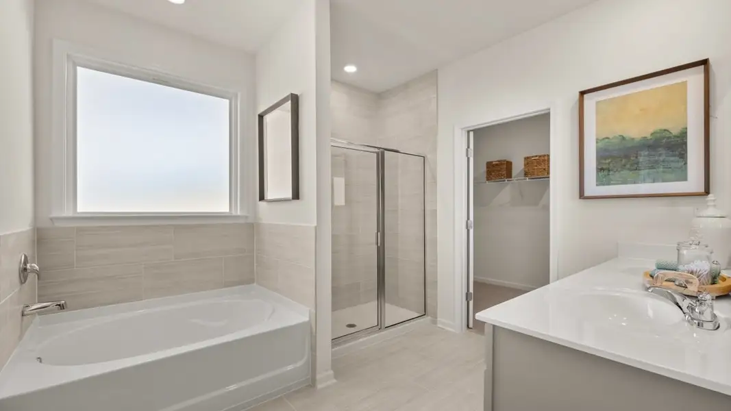 Representative furnished interior of a home built from the Denton by D.R. Horton in Jackson Landing, Jefferson (Image 27). Representative furnished interior of a home built from the Denton by D.R. Horton in Jackson Landing, Jefferson (Image 27).