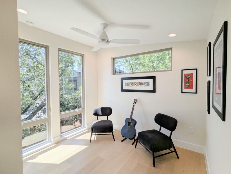 Furnished interior view inside a new home in , Austin (Image 17). Furnished interior view inside a new home in , Austin (Image 17).