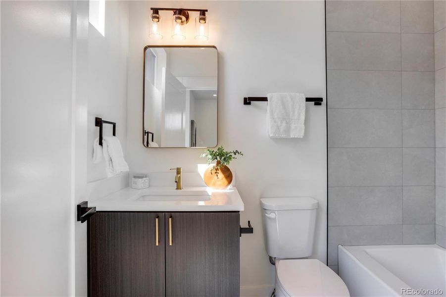 Furnished interior view inside a new home in , Arvada (Image 19).