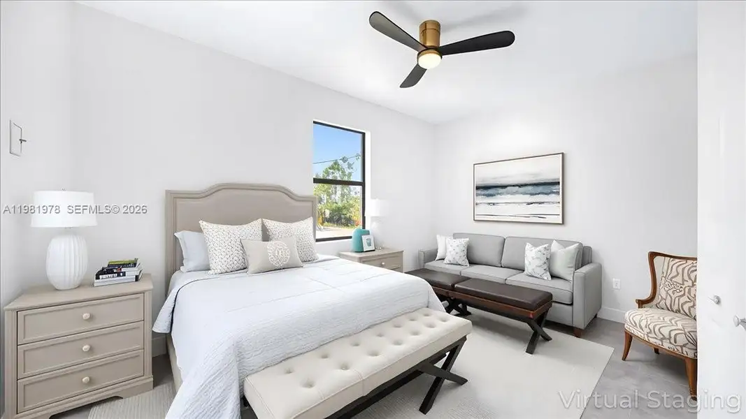 Digitally staged Picture