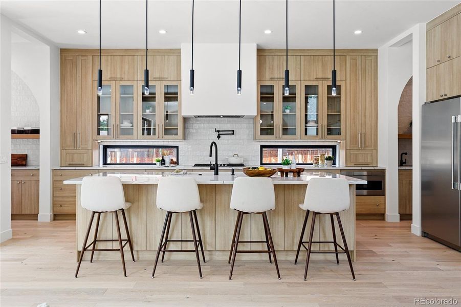 Furnished interior view inside a new home in , Denver (Image 46).