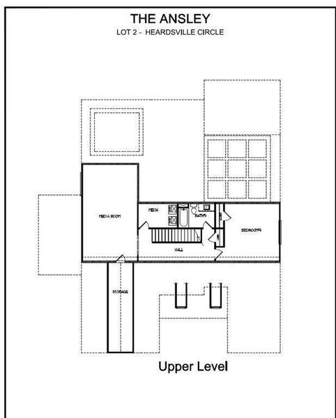 2D floor plan layout of this home in , Cumming, GA (Image 6).