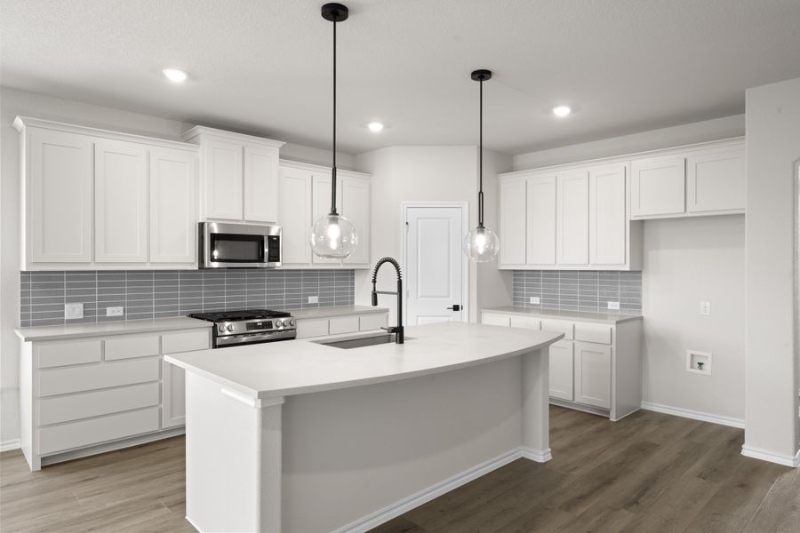 Furnished interior view inside a new home in Meadow Park at The Meadows, Ponder (Image 6).