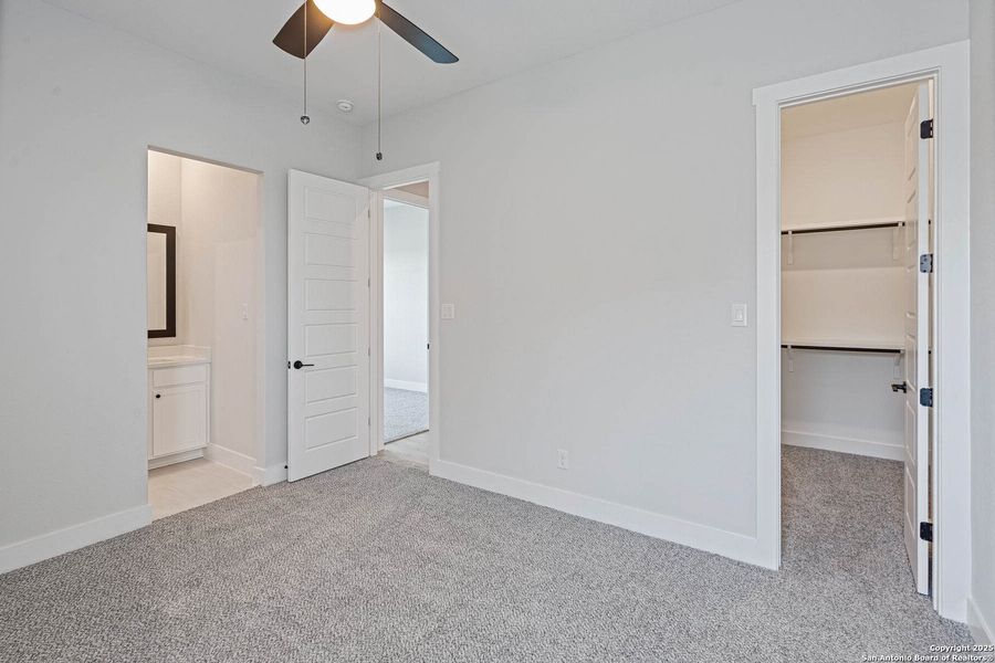 Spacious, unfurnished interior of a new home in Potranco West, Castroville (Image 15). Spacious, unfurnished interior of a new home in Potranco West, Castroville (Image 15).