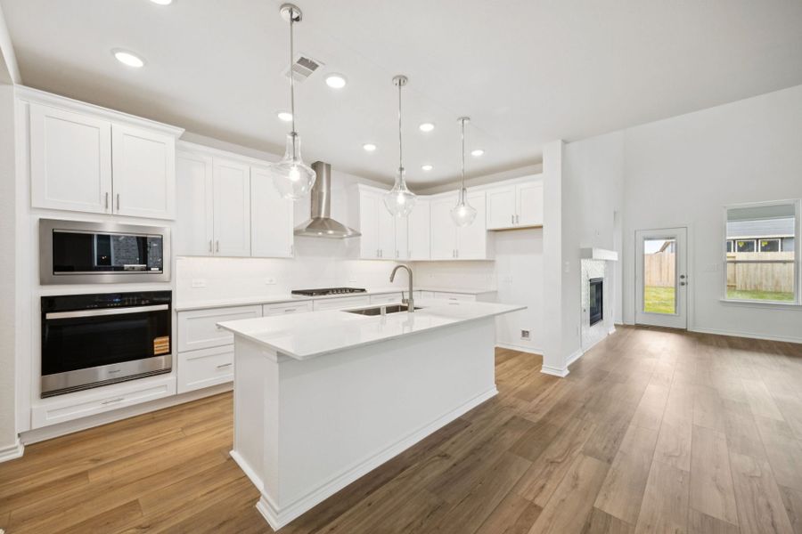 Furnished interior view inside a new home in Montgomery Bend, Montgomery (Image 4).