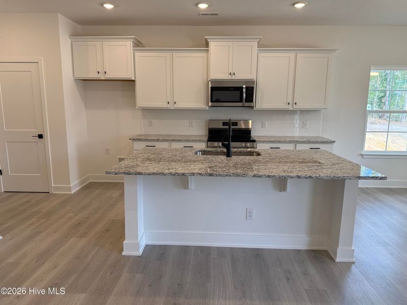 Furnished interior view inside a new home in East Lake, Leland (Image 10).