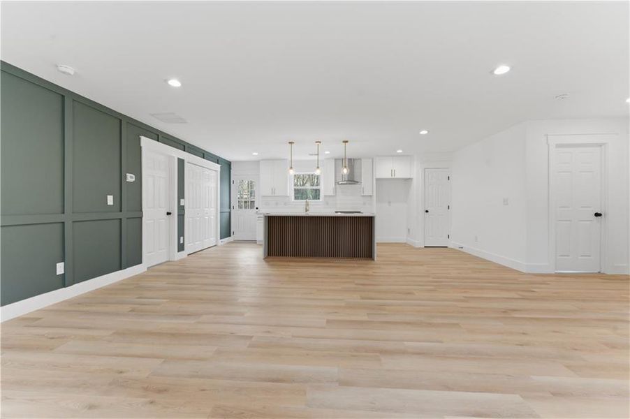 Spacious, unfurnished interior of a new home in , Hiram (Image 9).