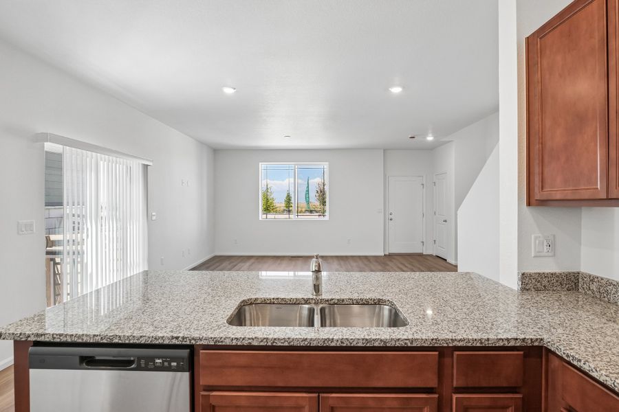 Furnished interior view inside a new home in Windler, Aurora (Image 5).