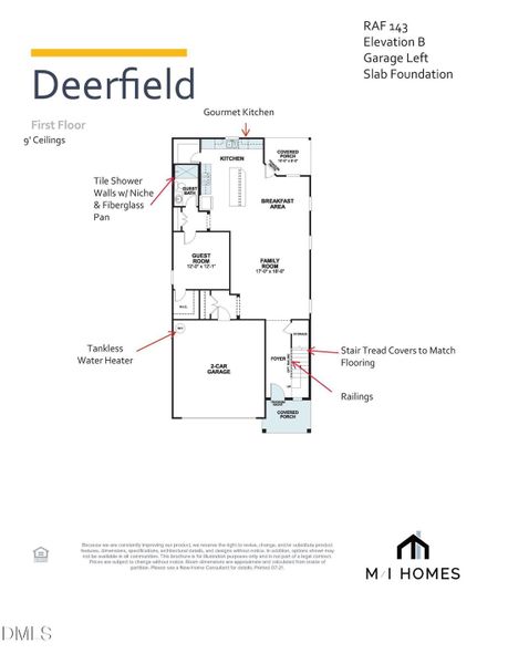 RAF 143 Deerfield B 2 Story - Slab Contr RAF 143 Deerfield B 2 Story - Slab Contr