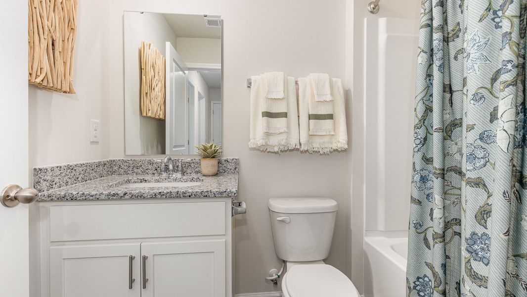 Furnished interior view inside a new home in The Cove at Glenns Bay, Surfside Beach (Image 16).