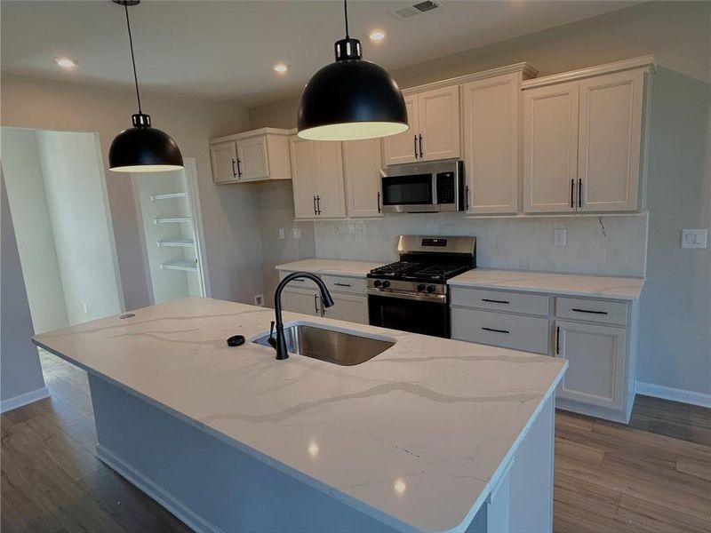 Furnished interior view inside a new home in Twin Lakes, Hoschton (Image 3).