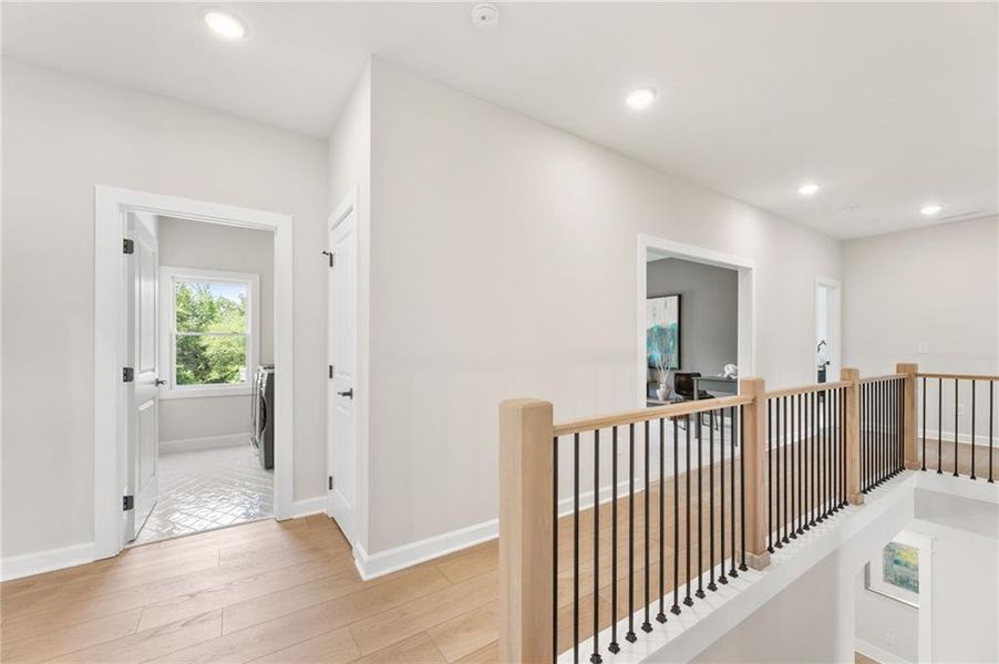 Furnished interior view inside a new home in The Tillery, Marietta (Image 41).