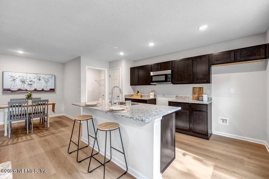 Furnished interior view inside a new home in , Jacksonville (Image 11).