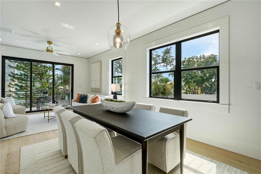 Furnished interior view inside a new home in , Indian Rocks Beach (Image 11).