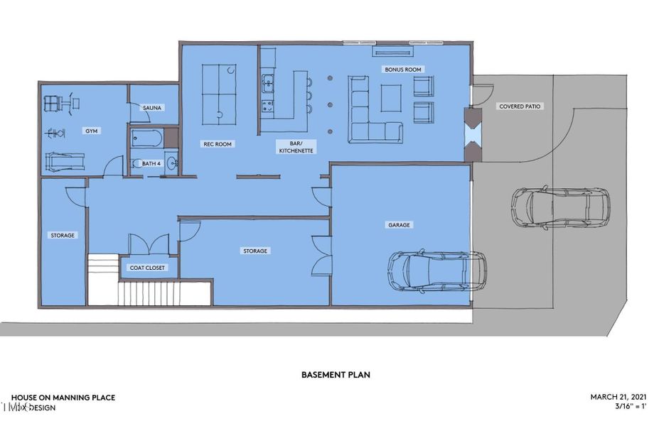 Manning Basement Floor Plan