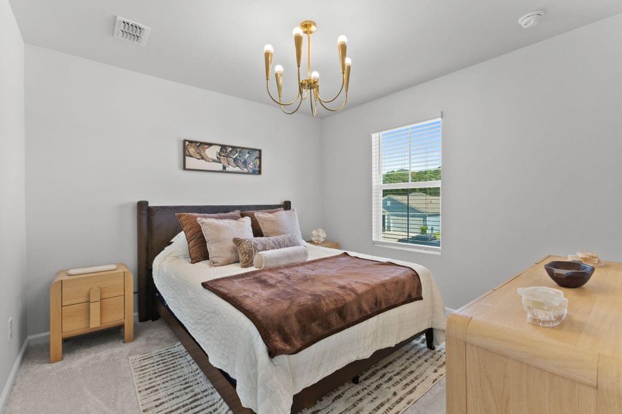 Furnished interior view inside a new home in , Summerville (Image 26). Furnished interior view inside a new home in , Summerville (Image 26).