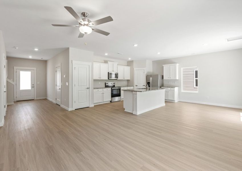 Open and spacious living area Open and spacious living area