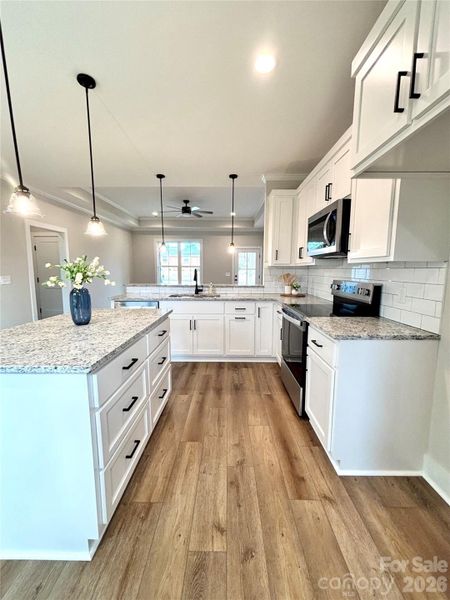 Furnished interior view inside a new home in , Rockwell (Image 9).