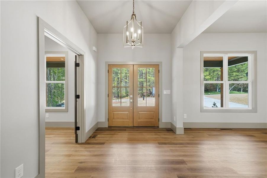 Spacious, unfurnished interior of a new home in , Talking Rock (Image 14). Spacious, unfurnished interior of a new home in , Talking Rock (Image 14).