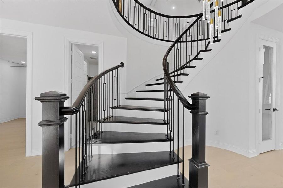 Furnished interior view inside a new home in , Prosper (Image 8).