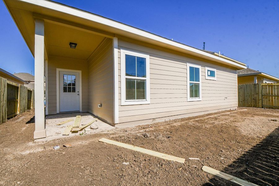 Front exterior of a new home in , Houston, TX, highlighting curb appeal (Image 1). Front exterior of a new home in , Houston, TX, highlighting curb appeal (Image 1).