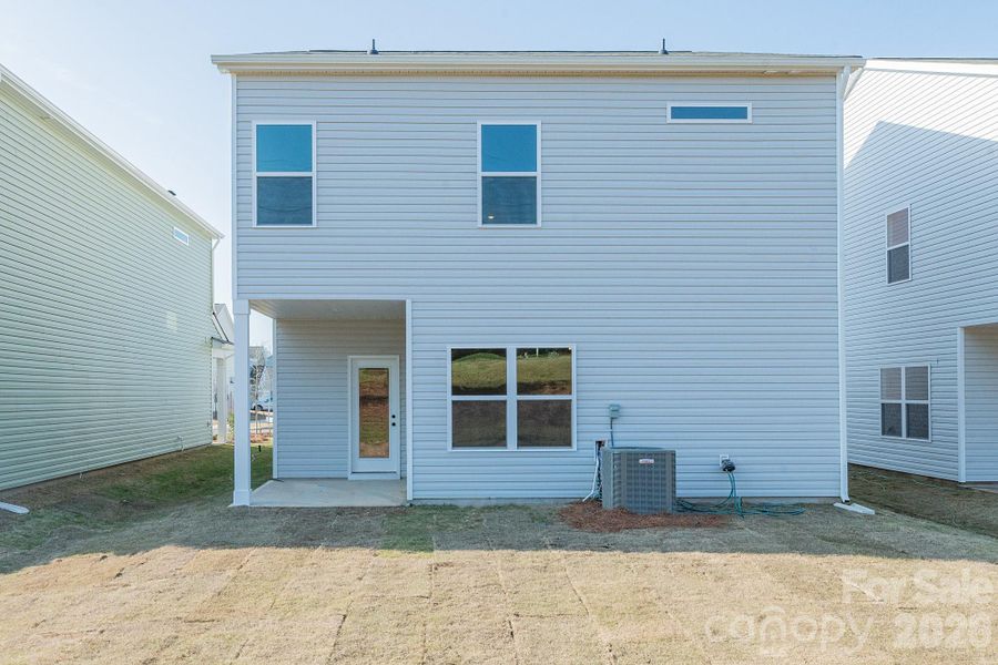 Exterior details and patio area of a home in Country Club Village, Salisbury (Image 2). Exterior details and patio area of a home in Country Club Village, Salisbury (Image 2).