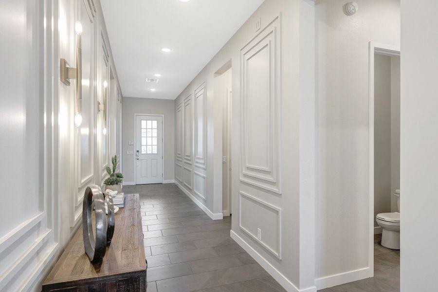 Representative furnished interior of a home built from the Cobalt by Mattamy Homes in Landmarke, Queen Creek (Image 15).