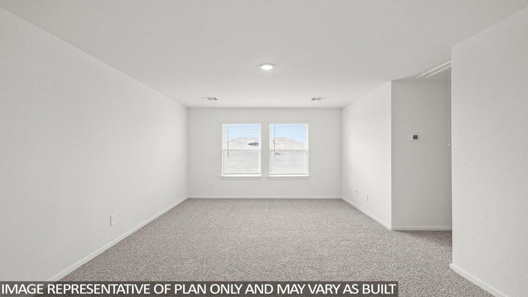 Spacious, unfurnished interior of a new home in Granger Pines, Conroe (Image 11).