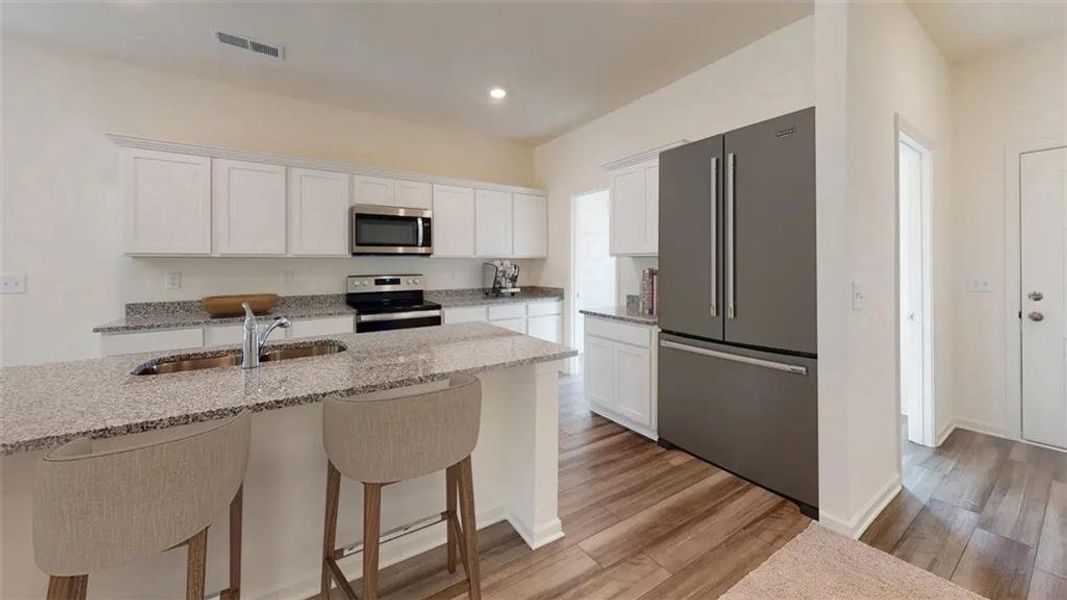 Furnished interior view inside a new home in Silverton, Dacula (Image 8).
