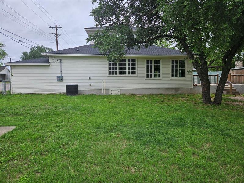 Exterior details and patio area of a home in , Weatherford (Image 19). Exterior details and patio area of a home in , Weatherford (Image 19).