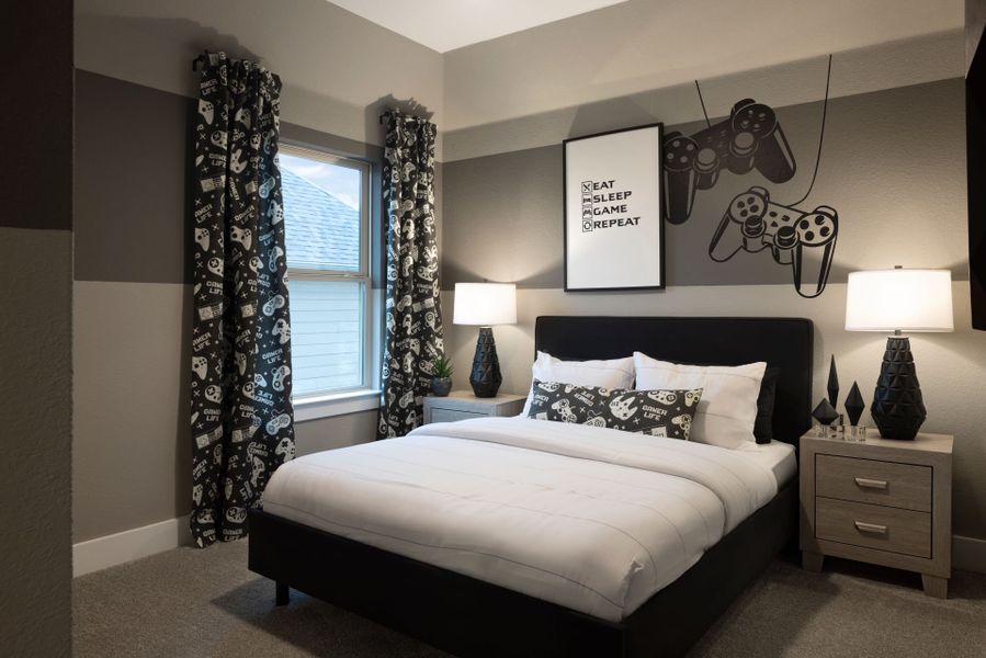 Furnished interior view inside a new home in Saddleback at Santa Rita Ranch, Liberty Hill (Image 8).