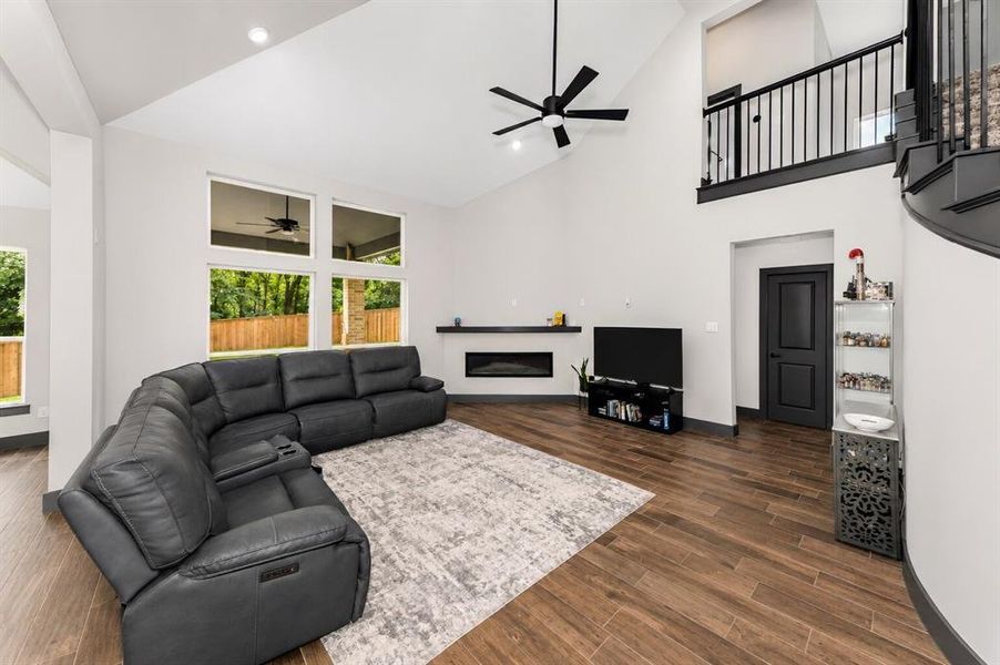 Furnished interior view inside a new home in , Little Elm (Image 17).