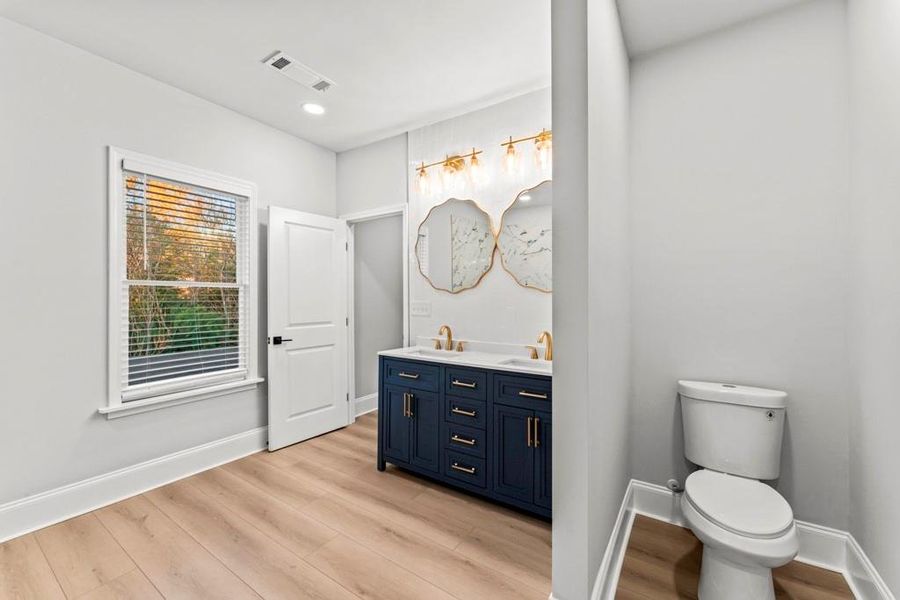 Furnished interior view inside a new home in , Atlanta (Image 8). Furnished interior view inside a new home in , Atlanta (Image 8).