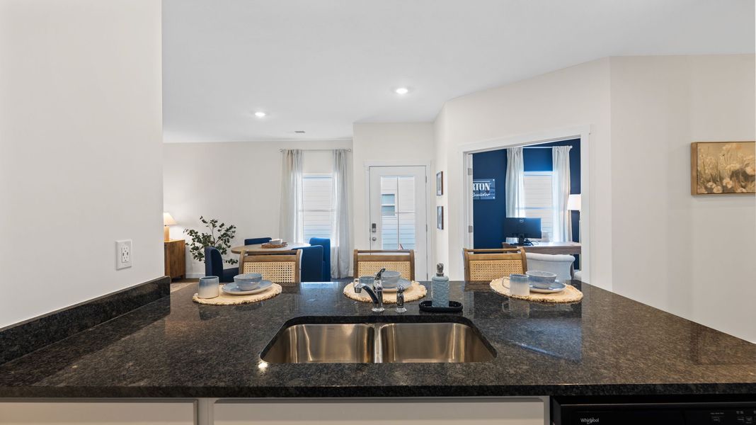 Representative furnished interior of a home built from the Bayshore by D.R. Horton in Cambridge Cove, Chickamauga (Image 16).