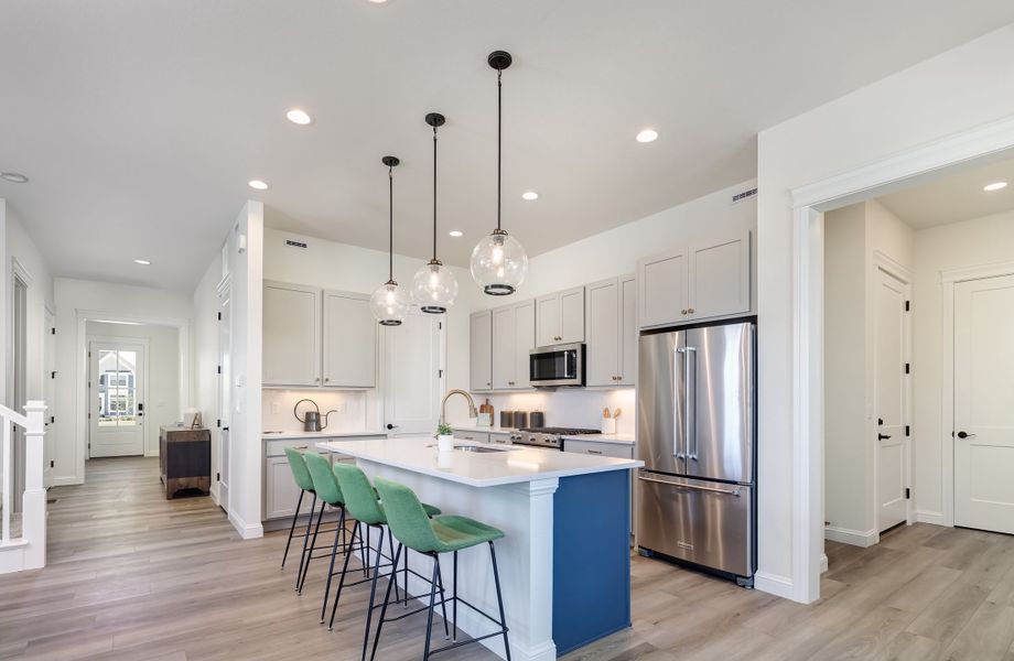 Furnished interior view inside a new home in Westerly, Erie (Image 27).