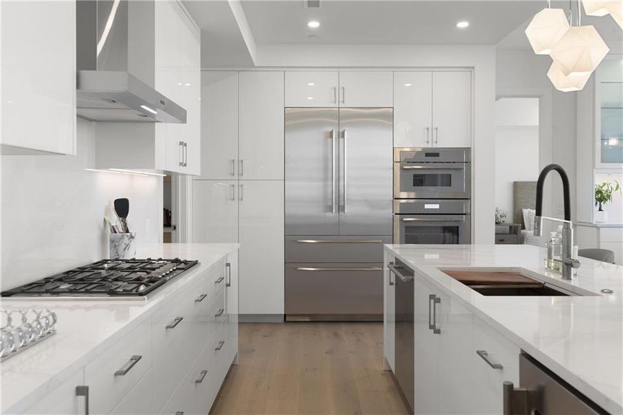 Furnished interior view inside a new home in The Dillon Buckhead, Atlanta (Image 7).