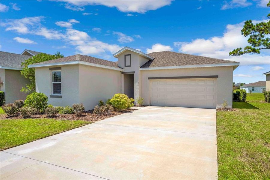 Front exterior of a new home in , Brooksville, FL, highlighting curb appeal (Image 24). Front exterior of a new home in , Brooksville, FL, highlighting curb appeal (Image 24).