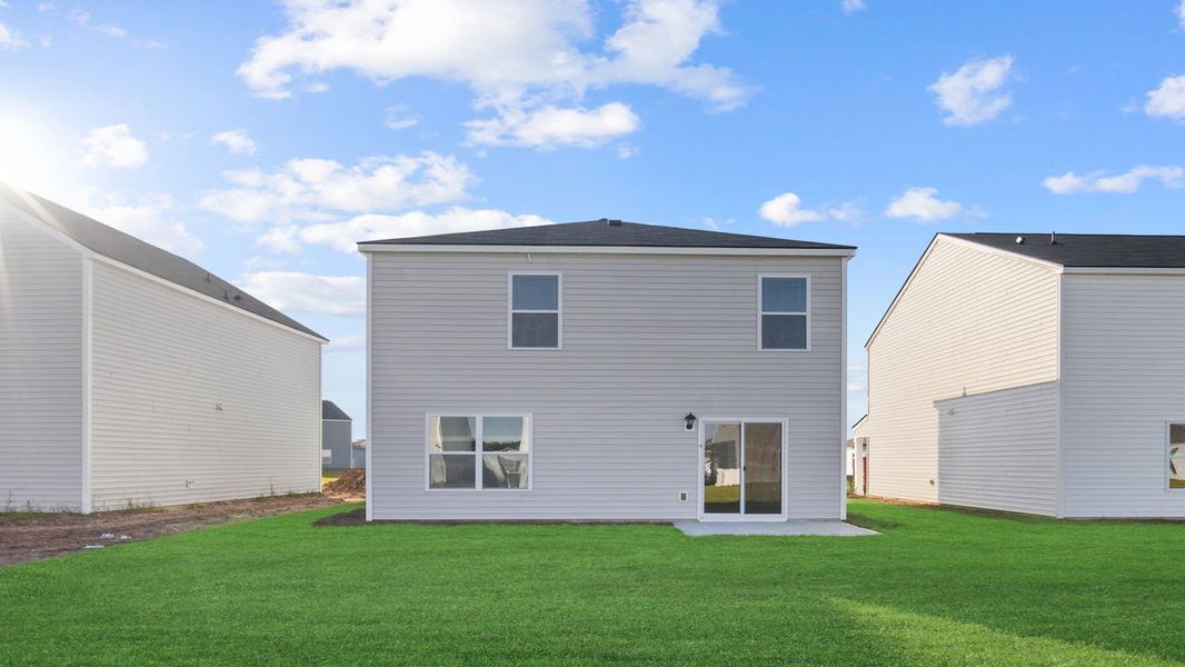 Front exterior of a new home in Rice Hope, Port Wentworth, GA, highlighting curb appeal (Image 21).