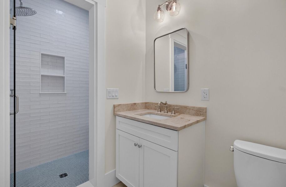 Furnished interior view inside a new home in , Johns Island (Image 45).