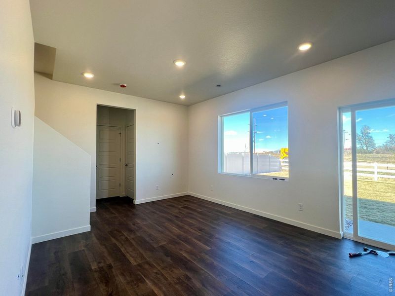 Spacious, unfurnished interior of a new home in Union Colony West, Greeley (Image 15).