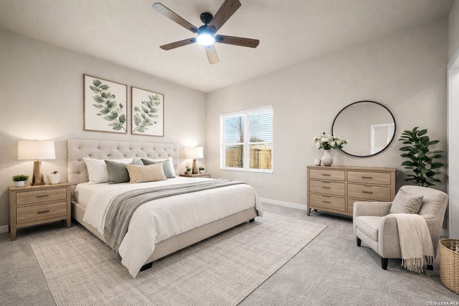 Furnished interior view inside a new home in , San Antonio (Image 3). Furnished interior view inside a new home in , San Antonio (Image 3).