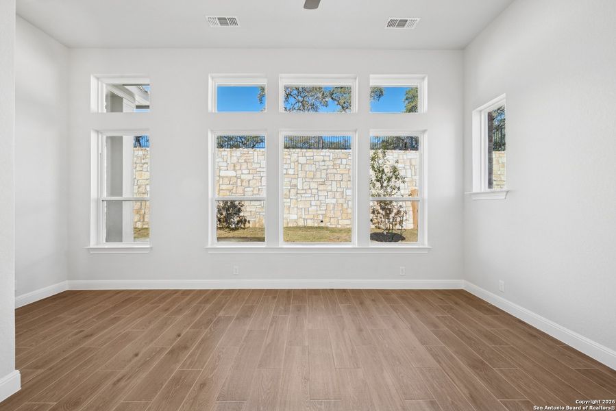 Spacious, unfurnished interior of a new home in Windsong - Legacy Series, Boerne (Image 34).