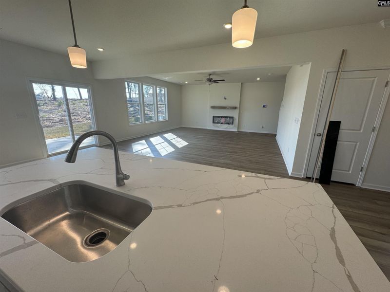 Close-up of interior finishes inside a home in Boykin Hills, Chapin (Image 9).