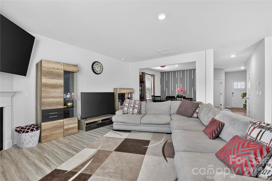 Furnished interior view inside a new home in Nolen Farm, Gastonia (Image 12).