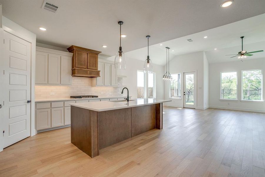 Furnished interior view inside a new home in Pecan Grove, Burleson (Image 9).