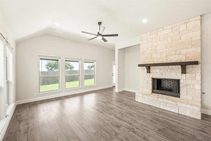 Spacious, unfurnished interior of a new home in Godley Ranch Classic, Godley (Image 34). Spacious, unfurnished interior of a new home in Godley Ranch Classic, Godley (Image 34).